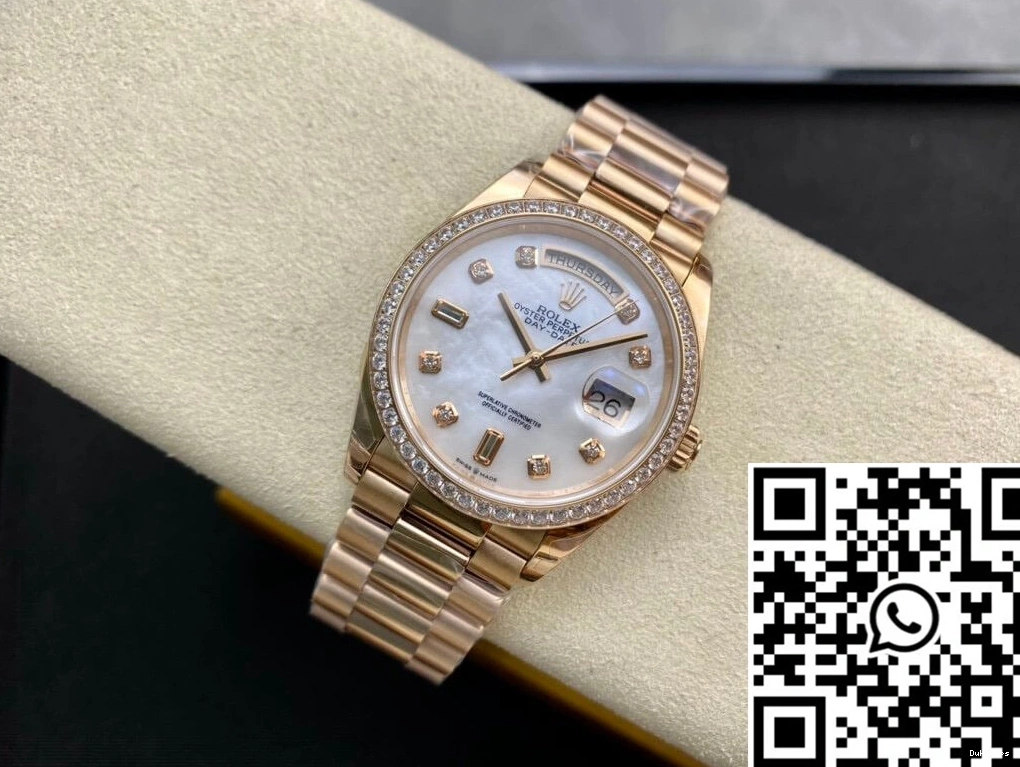 128238 Date Factory V2 Dial Day Rolex EW Mother-Of-Pearl 1228